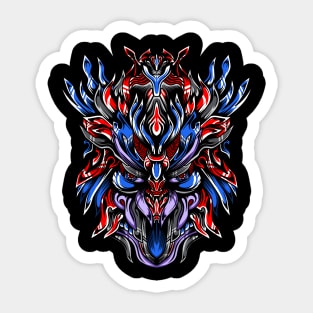 Stinging monster Sticker